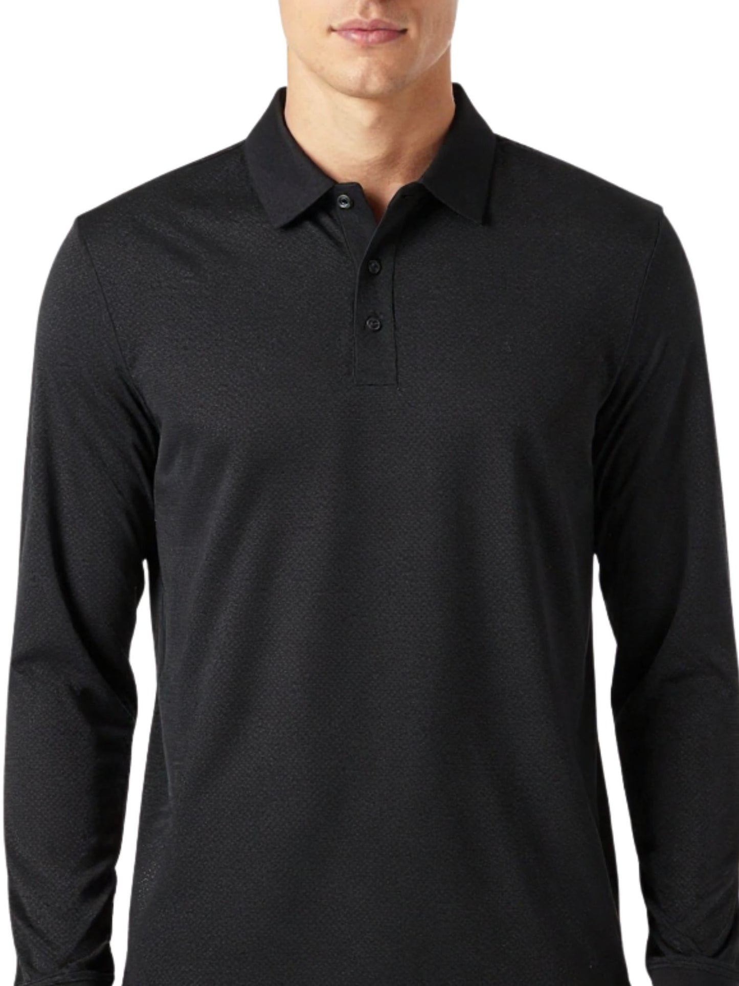 2019 Unisex Performance Mesh Long Sleeve Polo - 100%Polyester - Outlash Wear