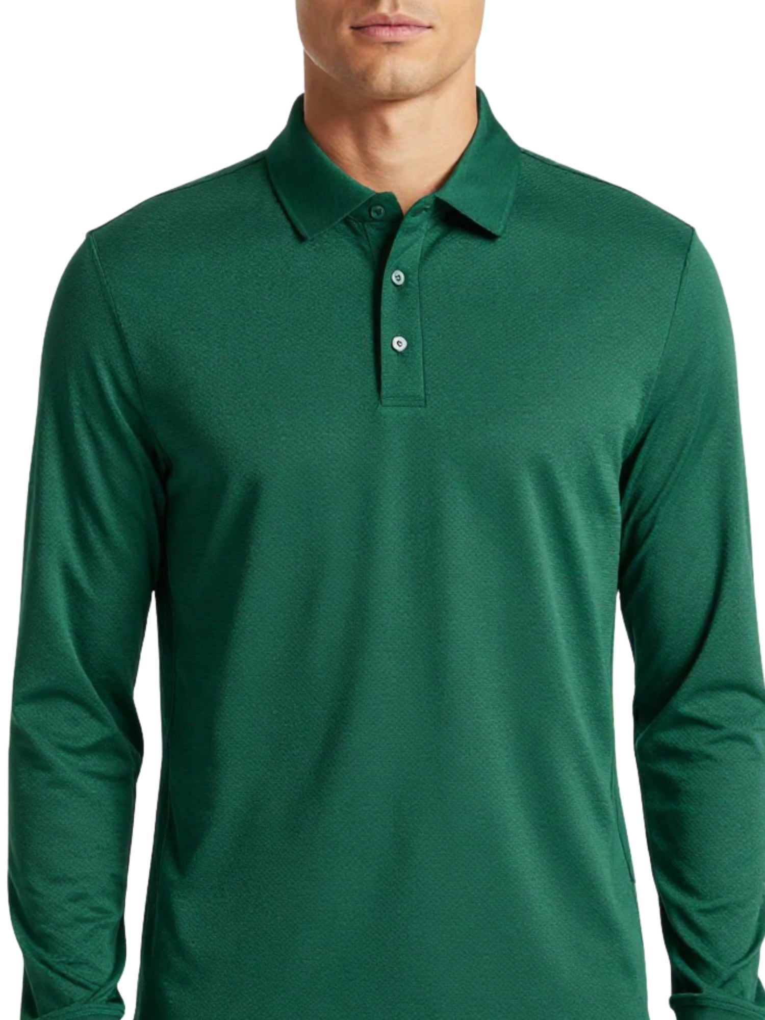 2019 Unisex Performance Mesh Long Sleeve Polo - 100%Polyester - Outlash Wear