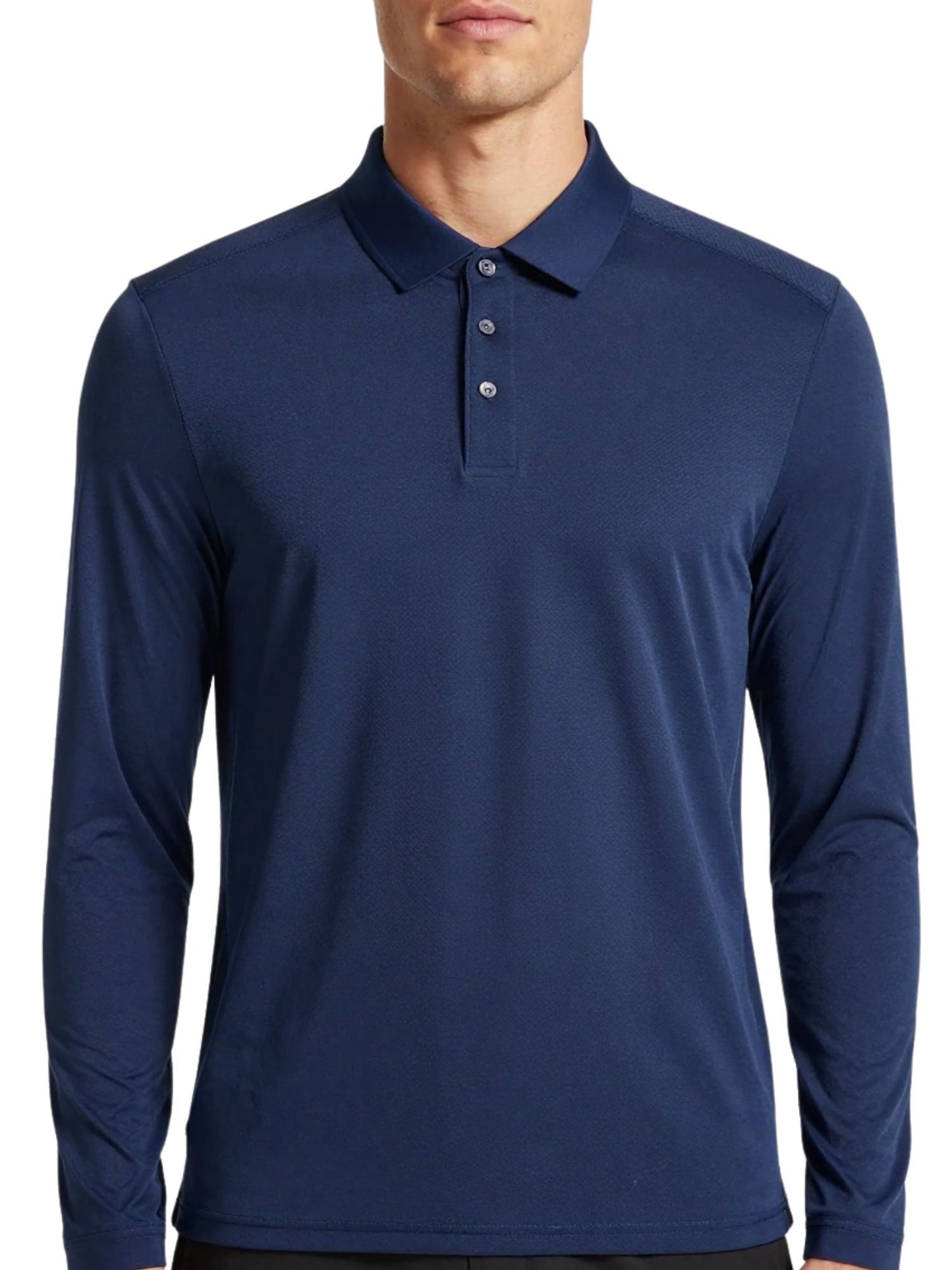 2019 Unisex Performance Mesh Long Sleeve Polo - 100%Polyester - Outlash Wear