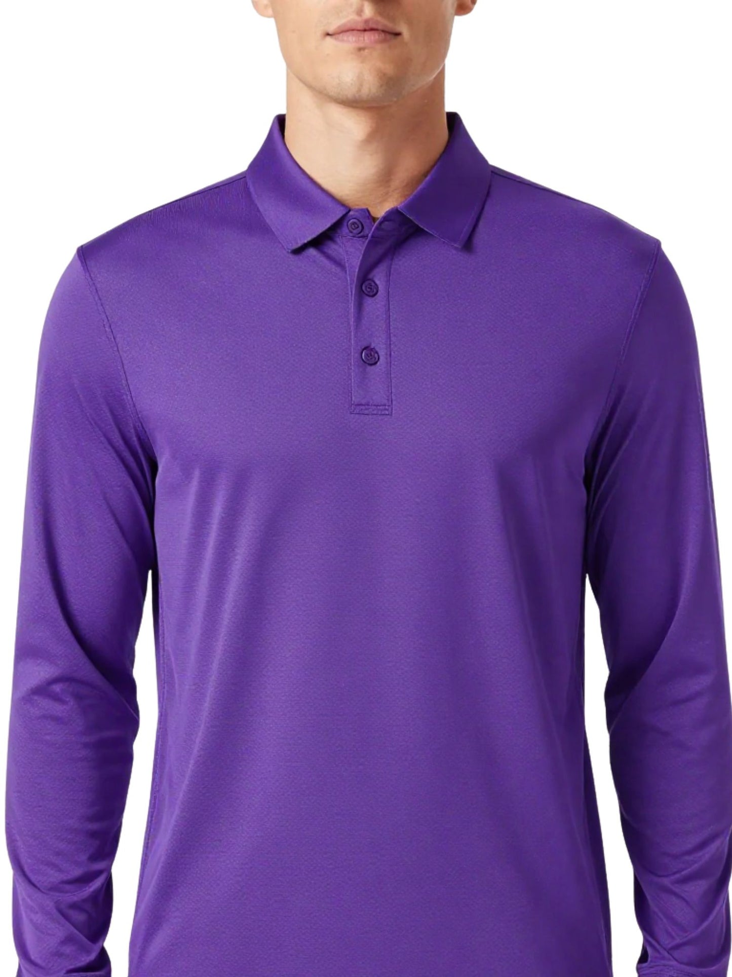 2019 Unisex Performance Mesh Long Sleeve Polo - 100%Polyester - Outlash Wear