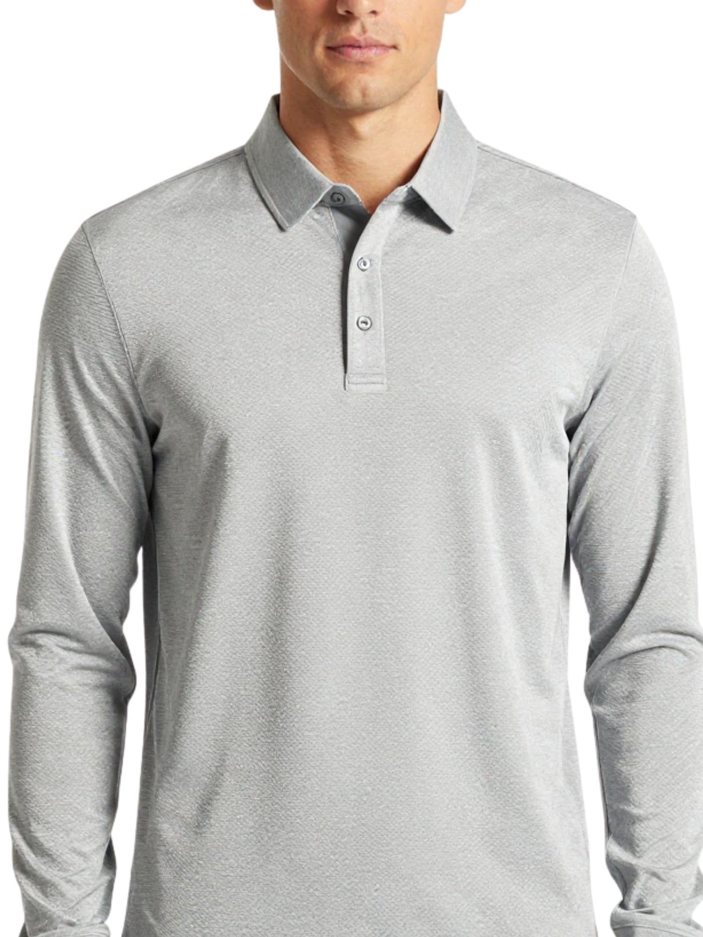 2019 Unisex Performance Mesh Long Sleeve Polo - 100%Polyester - Outlash Wear