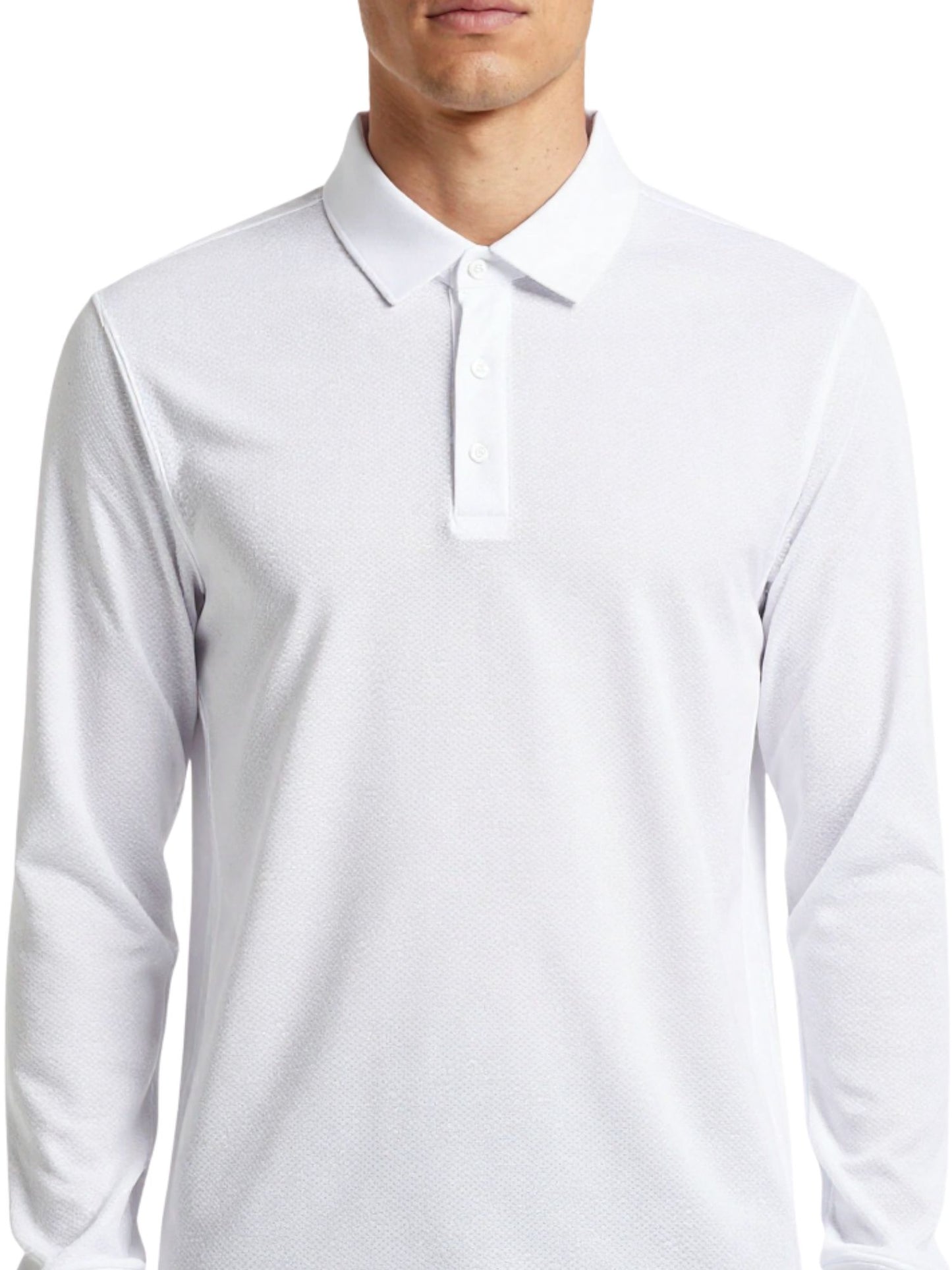 2019 Unisex Performance Mesh Long Sleeve Polo - 100%Polyester - Outlash Wear