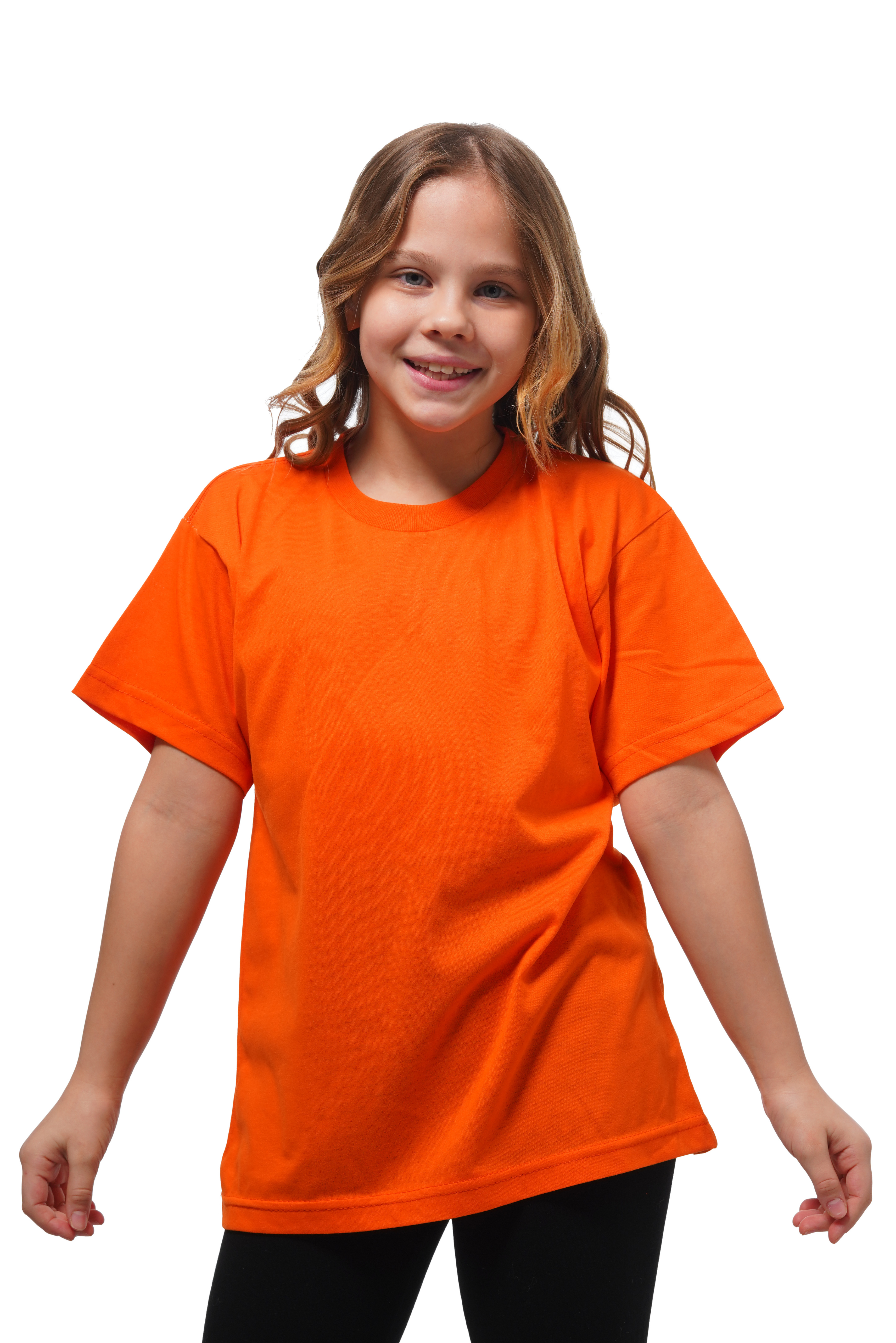 Orange And Black Kids Cotton Half Sleeves T Shirt Shorts Set, Age