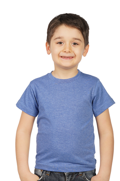 SHORT SLEEVE CLASSIC T-SHIRT Kid Blue 2114477125314